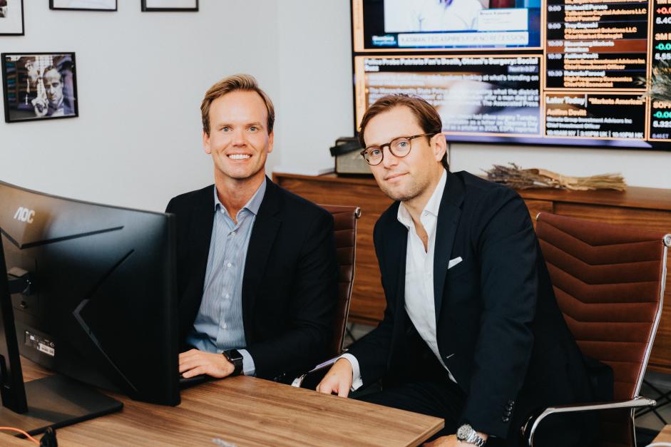 Christoffer Malmström & Måns Levin / Ridge Capital AB's co-founders